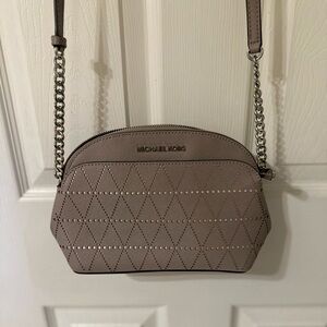 Michael Kors Gray Crossbody Bag